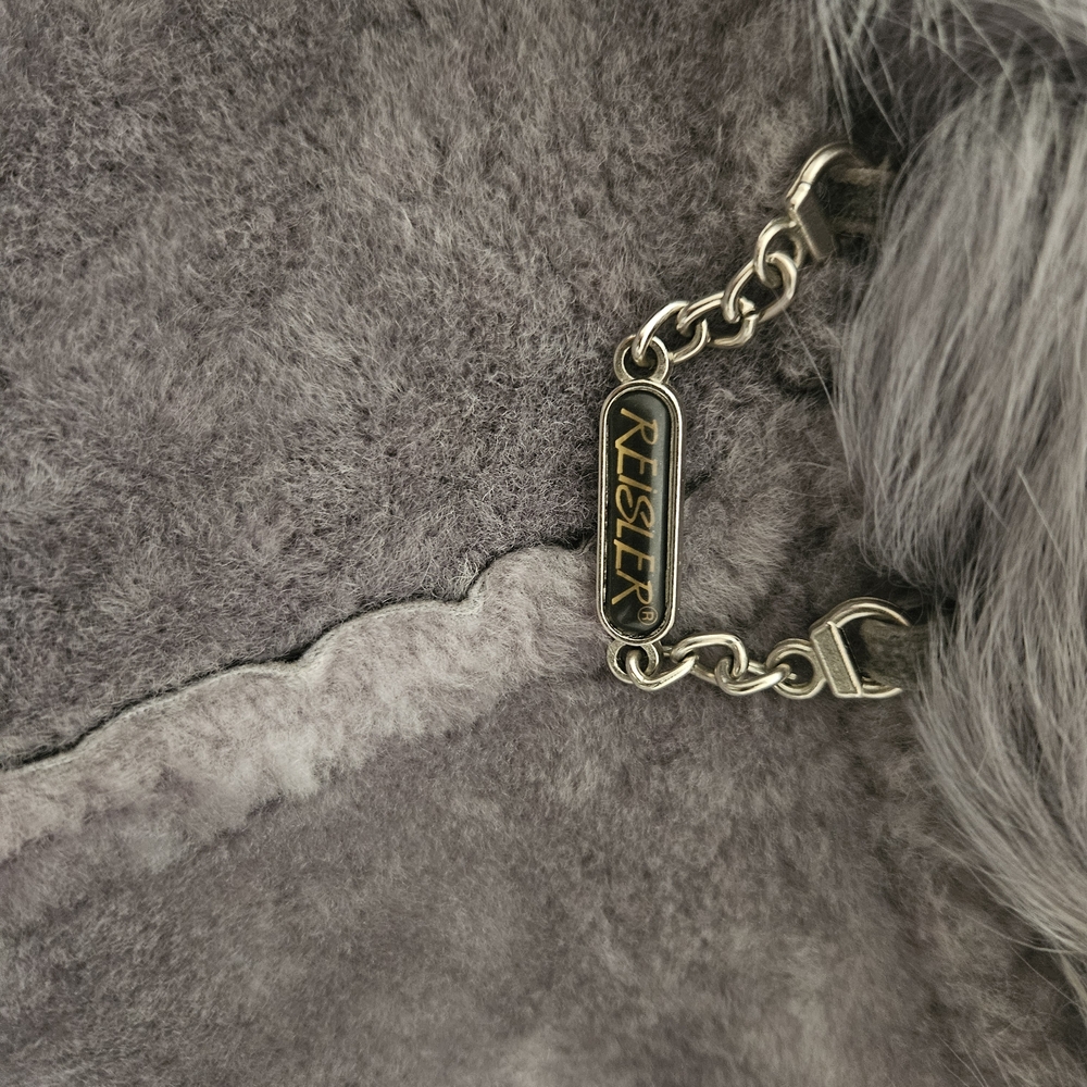 Reisler Sheepskin coat with fur collar M - Picture 5 of 8